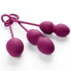 Svakom Nova Purple Silicone Kegel Exercise Balls 3pk