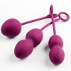 Svakom Nova Purple Silicone Kegel Exercise Balls 3pk
