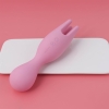 Svakom Nymph 2 in 1 Pink Silicone Foreplay Couples Vibrator