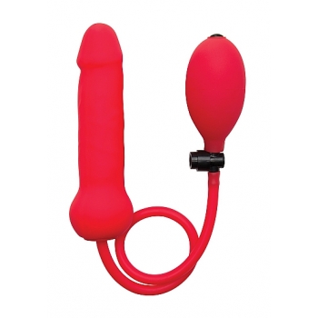 Ouch Red Inflatable Silicone Dong