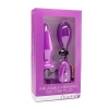 Ouch Purple Inflatable Vibrating Silicone Plug