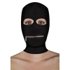 Ouch! Black Extreme Zipper Mask With Mouth Zipper