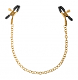 Fetish Fantasy Gold Chain Nipple Clamps