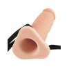 Fantasy X-tensions Flesh 10'' Silicone Hollow Extension Penis Sleeve