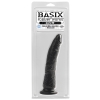 Basix Rubber Works Black Slim 7 Dildo