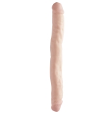 Basix Rubber Works Flesh 12'' Double Dong
