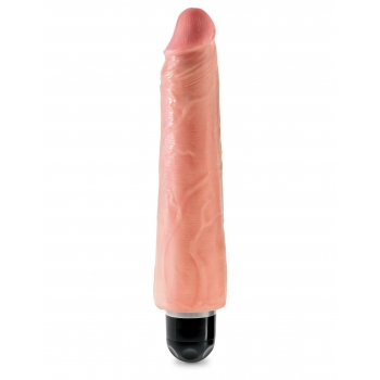 King Cock Flesh 9'' Vibrating Stiffy