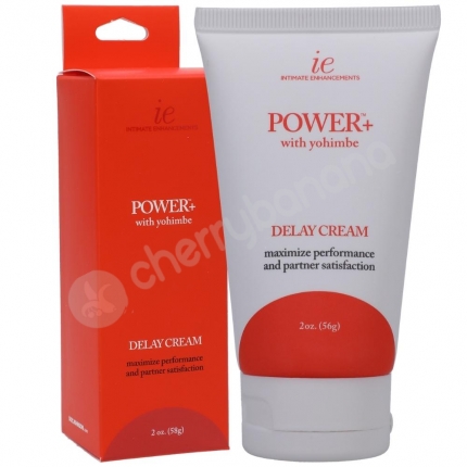 Intimate Enhancements Power+ Delay Cream 56g Intimate Enhancements Power+ Delay Cream 56g