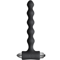 Rocks Off Petite Sensations Pearls 7 Speed Black Vibrating Anal Beads