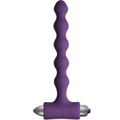 Rocks Off Petite Sensations Pearls 7 Speed Purple Vibrating Anal Beads