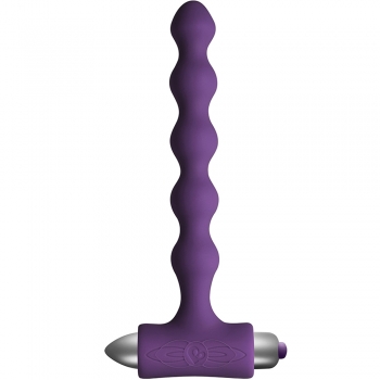 Rocks Off Petite Sensations Pearls 7 Speed Purple Vibrating Anal Beads