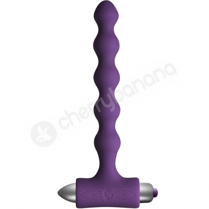 Rocks Off Petite Sensations Pearls 7 Speed Purple Vibrating Anal Beads