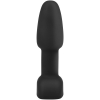 B-vibe Petite Rimming Sensation Black Silicone 4.9" Butt Plug