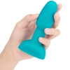 B-Vibe Petite Rimming Sensation Teal Silicone 4.9" Butt Plug