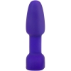 B-Vibe Petite Rimming Sensation Purple Silicone 4.9" Butt Plug