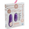 Nu Sensuelle 2 in 1 Petite Egg Purple Vibrating Egg With Vibrating Remote Control 