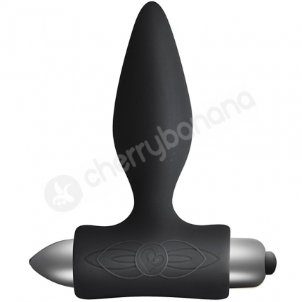 Rocks Off Petite Sensations Plug 7 Speed Black Anal Vibrator