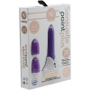 Nu Sensuelle Point Plus 20 Function Purple Bullet With Interchangeable Sleeves
