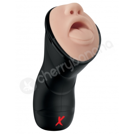 PDX Elite Deep Throat Vibrating Stroker PDX Elite Deep Throat Vibrating Stroker