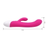 Cherry Banana Pink Rose 8 Function G-spot Rabbit Vibrator