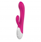 Cherry Banana Pink Rose 8 Function G-spot Rabbit Vibrator