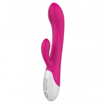 Cherry Banana Pink Rose 8 Function G-spot Rabbit Vibrator