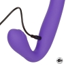 Purple Rechargeable Love Rider Strapless Strap-on