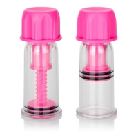 Nipple Play Pink Vacuum Twist Suckers