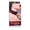 Scandal Collar With Leash