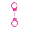 Shots Toys Pink Metal Handcuffs