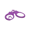 Shots Toys Purple Metal Handcuffs