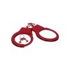 Shots Toys Red Metal Handcuffs