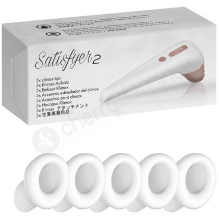 Satisfyer 2 Replacement Heads 5 Pack