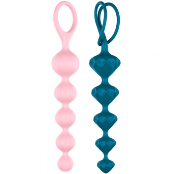 Satisfyer Coloured Love Beads 2 Pack