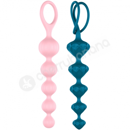 Satisfyer Coloured Love Beads 2 Pack Satisfyer Coloured Love Beads 2 Pack