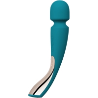 Lelo Smart Wand 2 Ocean Blue Medium 10 Speed Vibrating Wand