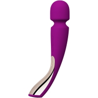 Lelo Smart Wand 2 Deep Rose Medium 10 Speed Vibrating Wand