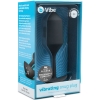 B-Vibe Vibrating Snug Plug XL 6.4" Black Weighted Silicone Butt Plug