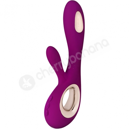 Lelo Soraya Wave Deep Rose 8 Function Luxury Rabbit Vibrator