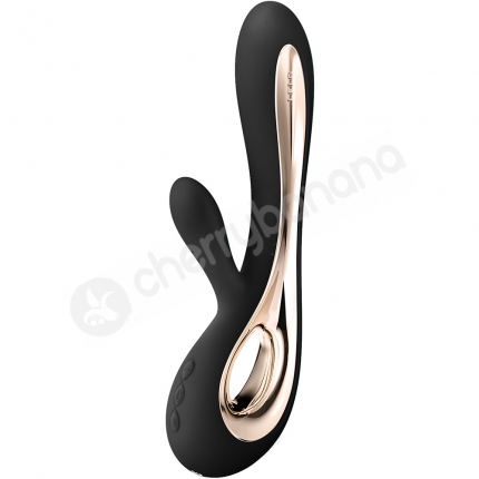 Lelo Soraya 2 Black 12 Function Luxury Rabbit Vibrator Lelo Soraya 2 Black 12 Function Luxury Rabbit Vibrator