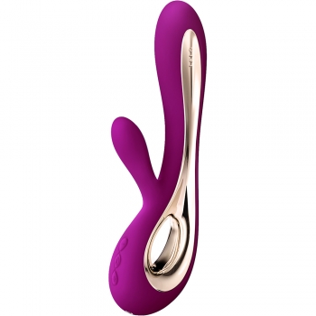 Lelo Soraya 2 Deep Rose 12 Function Luxury Rabbit Vibrator