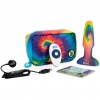 B-Vibe Peace & Love Tie-Dye Remote Rimming Plug 