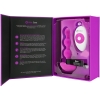 B-Vibe Triplet Purple Flexible Silicone Vibrating Anal Beads
