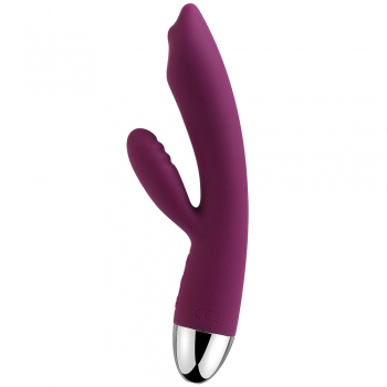 Svakom Trysta Purple Rolling Tip G-Spot & Clit Rabbit Vibrator