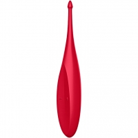 Satisfyer Twirling Fun Red Vibrating Clitoral Stimulator 