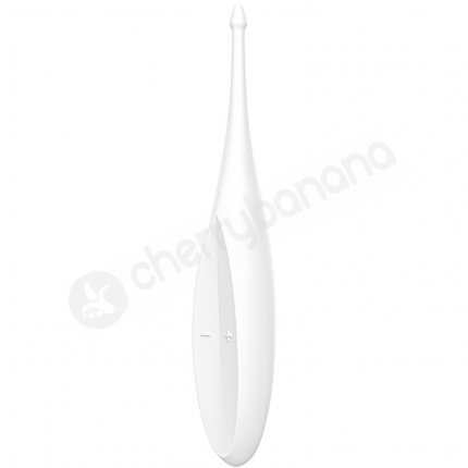 Satisfyer Twirling Fun White Vibrating Clitoral Stimulator 