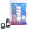 Balldo Ball Dildo Set Grey Balldo & 2 Rings