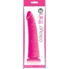 Colours Pleasures Pink 8" Thin Dildo