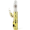 Cherry Banana Butterfly Lover Thrusting 42 Function Rechargeable Gold Vibrator