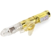 Cherry Banana Butterfly Lover Thrusting 42 Function Rechargeable Gold Vibrator